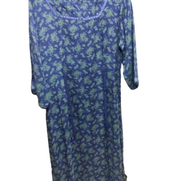 Prairie Homestead April Carnell Floral Print Maxi Dress Maxi Dress Fan Pattern - Picture 4 of 9